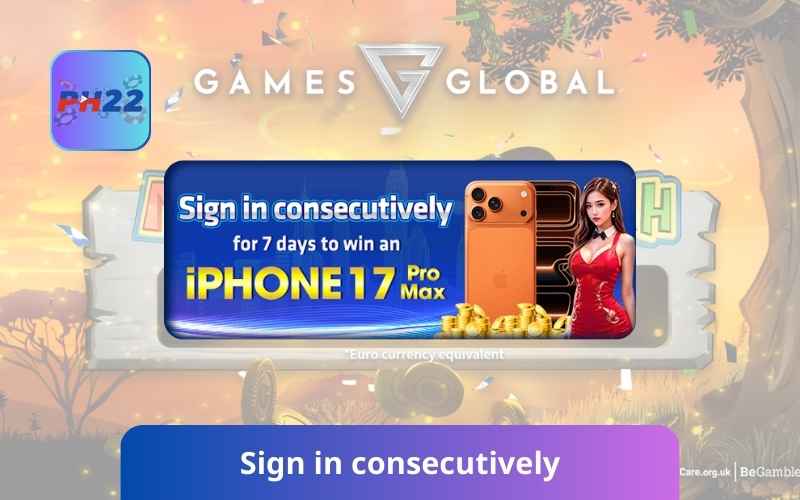 Sign In Consecutively for 7 Days to Win iPhone 17 Pro Max